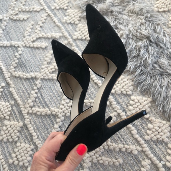 Zara velvety heels Zara size 37 - lightly worn - Picture 4 of 6